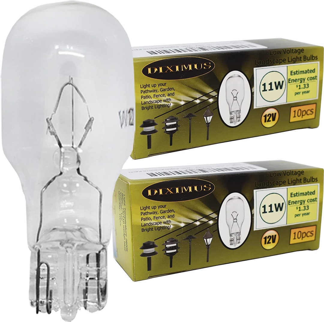 Landscape Light Bulbs 20 Pack 12v Light Bulb 11 Watt Low Voltage Light