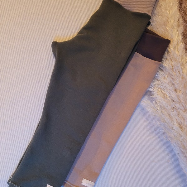 Winterleggins/Hose aus Softsweat (Bio) für Babys/Kleinkinder ab Gr. 56