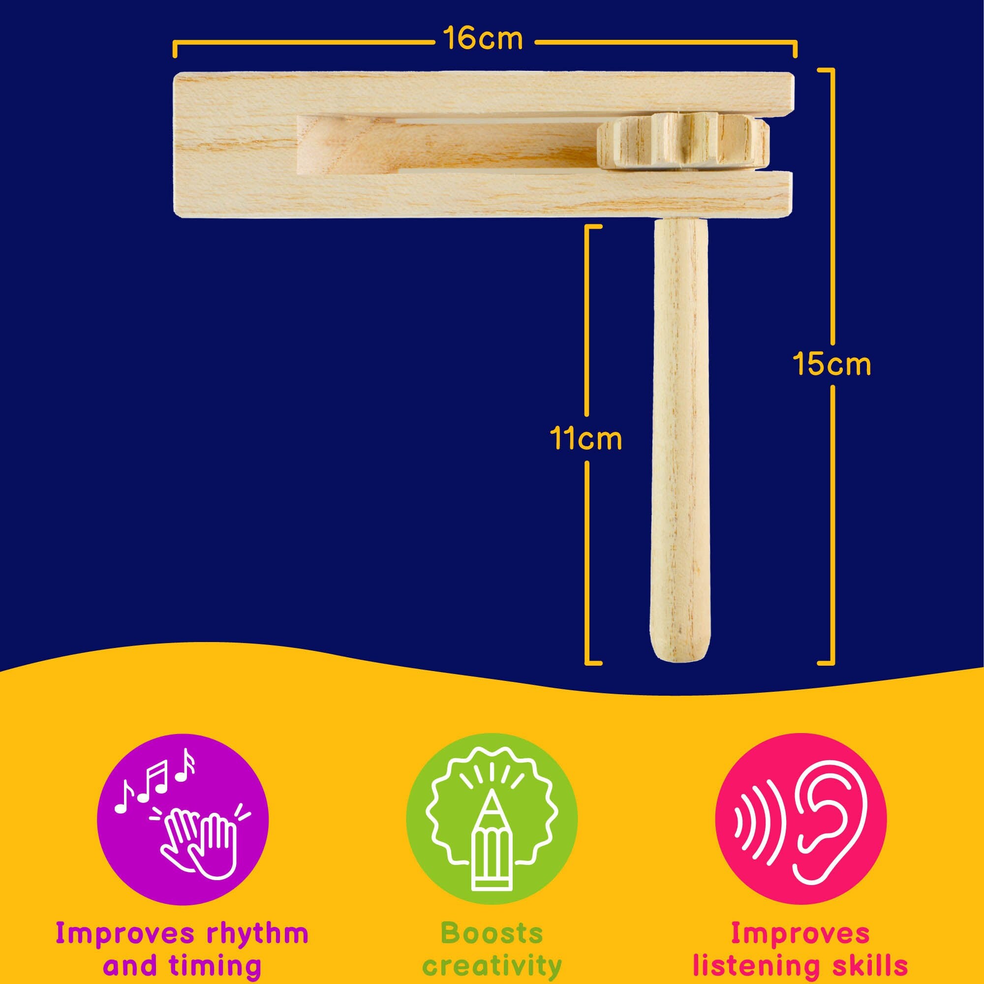 Wooden Ratchet Football Rattle Handheld Clacker Loud Noisemaker - Etsy UK