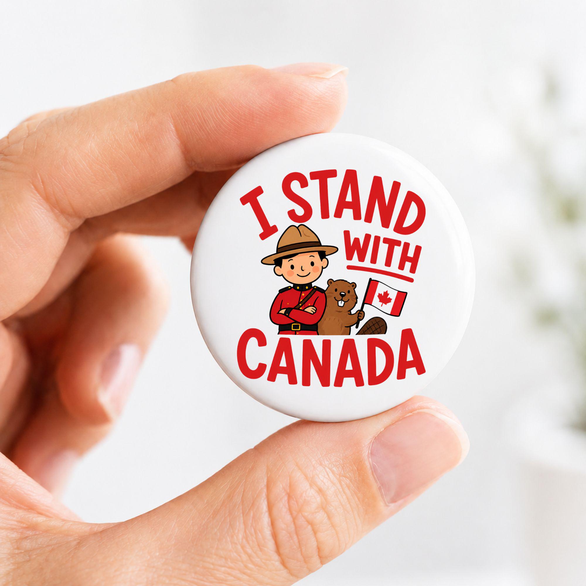 I Stand With Canada Buttons - Etsy