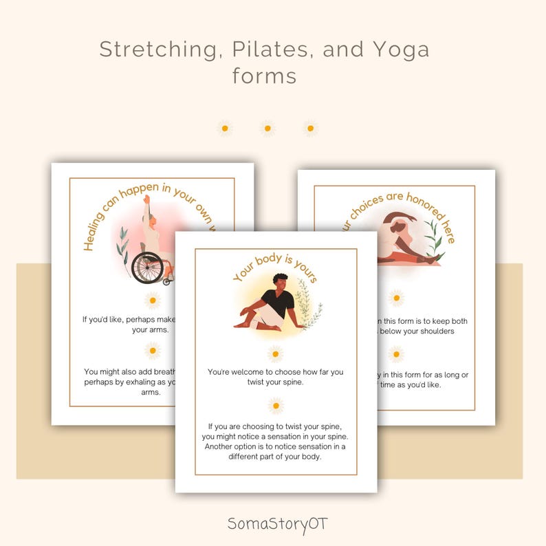 Juego de tarjetas de yoga con enfoque en el trauma; actividad con enfoque en el trauma para la sanación y la regulación del sistema nervioso (descarga en PDF) imagen 3