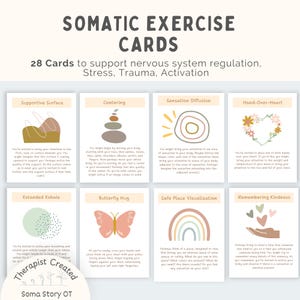 Schede di esercizi somatici: sollievo da traumi e ansia, regolazione del sistema nervoso (download in PDF)