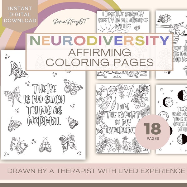 Therapy Coloring - Etsy