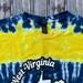 west virginia tie dye shirt