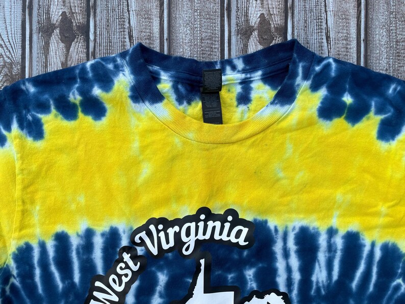 west virginia tie dye shirt