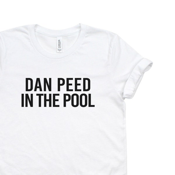 Dan Peed In The Pool Camicia AJR Merch Forse Man Tour Camicia Sottile AJR Camicia Regalo per AJR Fan Steve va a Londra