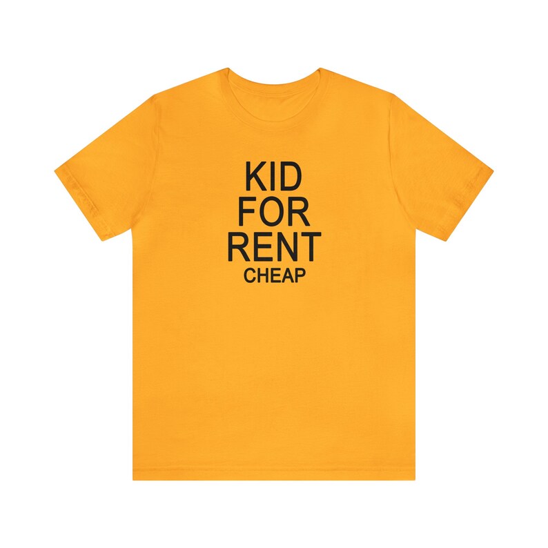 Kid for Rent Cheap Aa Worn by Chrissie Hynde Funny Rock Shirt Retro