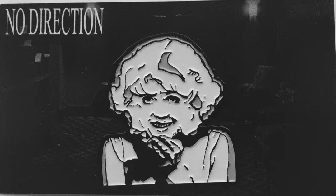 Eraserhead Lady in the Radiator Enamel Pin in Heaven Etsy