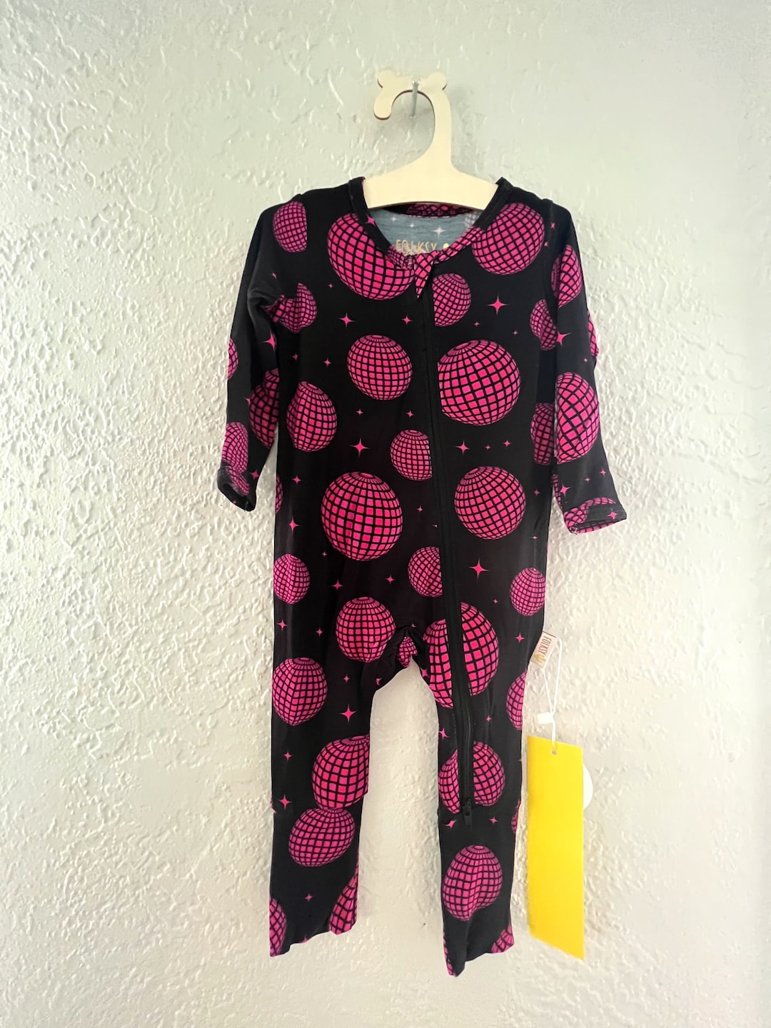 Disco Ball Baby Zip up Convertible Body Suit Etsy