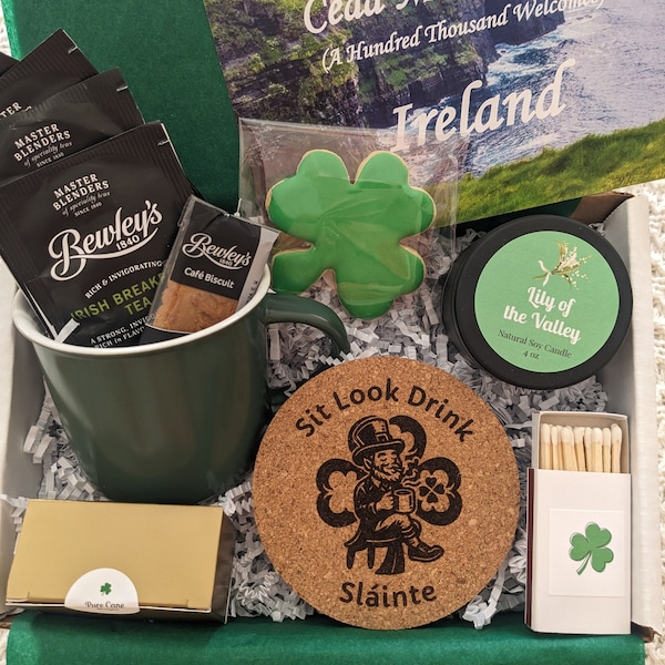 Green Irish Tea Set Etsy