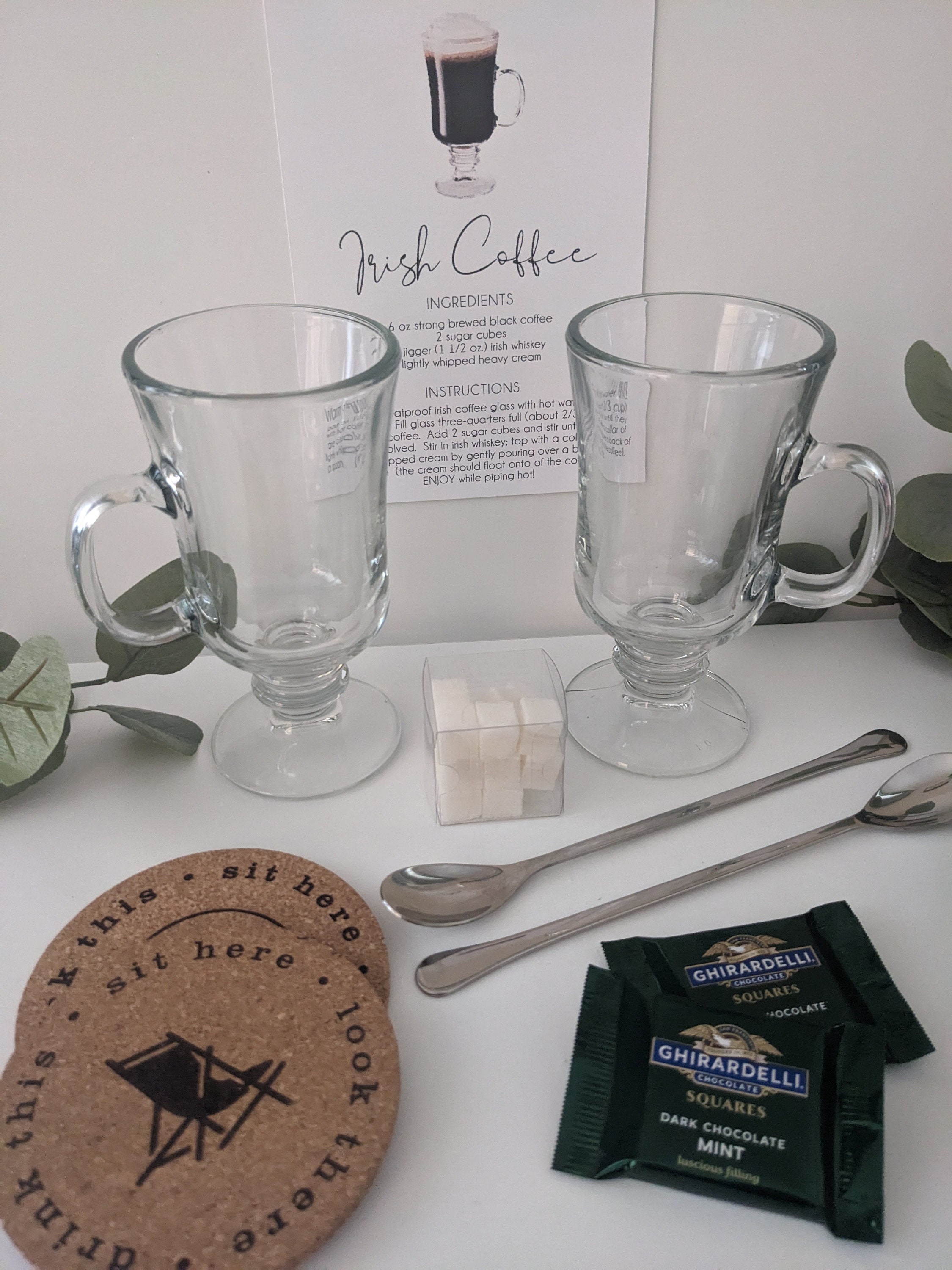 Irish Coffee Set 