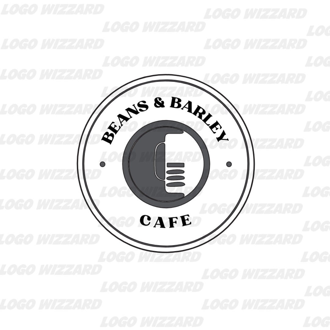 Coffee Shop Logos, Café Logos, DIY Logo Design Template, Coffee Mug