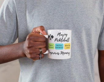 Pickleball Mug: Funny Sarcastic Novelty Gift