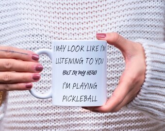 Funny Pickleball Mug: Sarcastic Novelty Gift