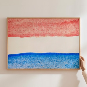 Vintage US Flag Colors Art, Vintage Flag Print, United States Flag, American Flag Wall Art, Fourth of July Art, DOWNLOAD, PRINTABLE Wall Art