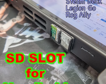 MicroSD Kartenhalter für Legion Go, Steam Deck, ROG Ally, Switch und Mini Karten
