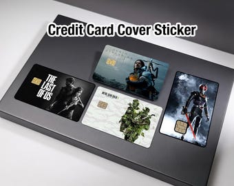 Custom Vinyl Credit Card Skins - Pre-made Designs or Customize Designs