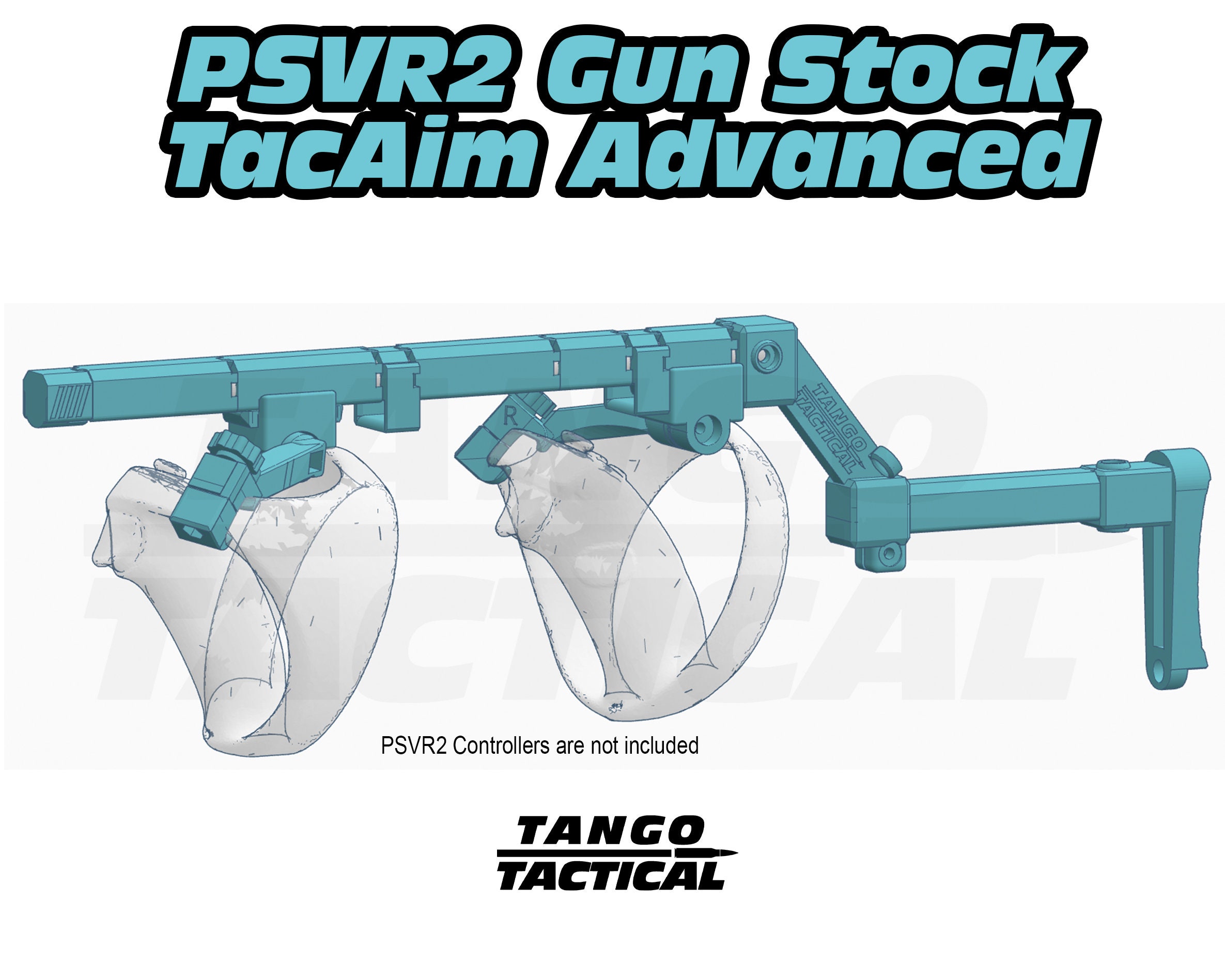 Tacaim Gun Stock Rifle Mode Gunstock Set advanced Package Compatible With PSVR2 Etsy
