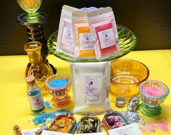Cosmic Courage Mini Potion Kit: Shimmering Powders & Dried Flowers