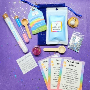 Rainbow Dreams Potion Kit: Magic Fizzing Powder, Crystals & Glitter