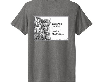 Nimm sie mit zum Zug T-Shirt - weich und bequem von Sycamore Shoals Design