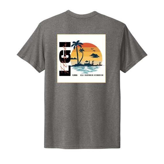 Classic Baja Boats Unisex Tri-Blend Crew Tee Classic Baja Boats Unisex Tri-Blend Crew Tee