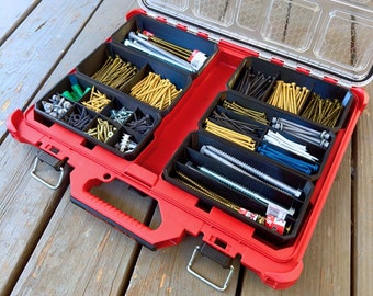 Custom Bins With Dividers - Low-Profile Boxes - Milwaukee PACKOUT