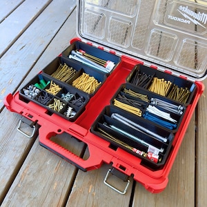 Custom Bins With Dividers - Low-Profile Boxes - Milwaukee PACKOUT