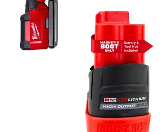 MAG-BOOT Magnetic Battery Cover - Milwaukee M12 High Output CP2.5