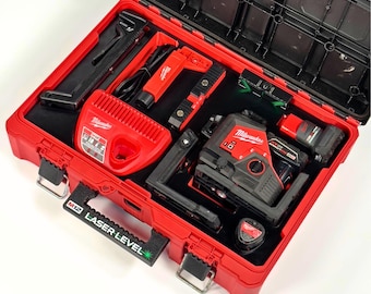 PACKOUT M12 Laser Level 3-Plane | Custom Packout Insert | Tool Organization | (3632-21)