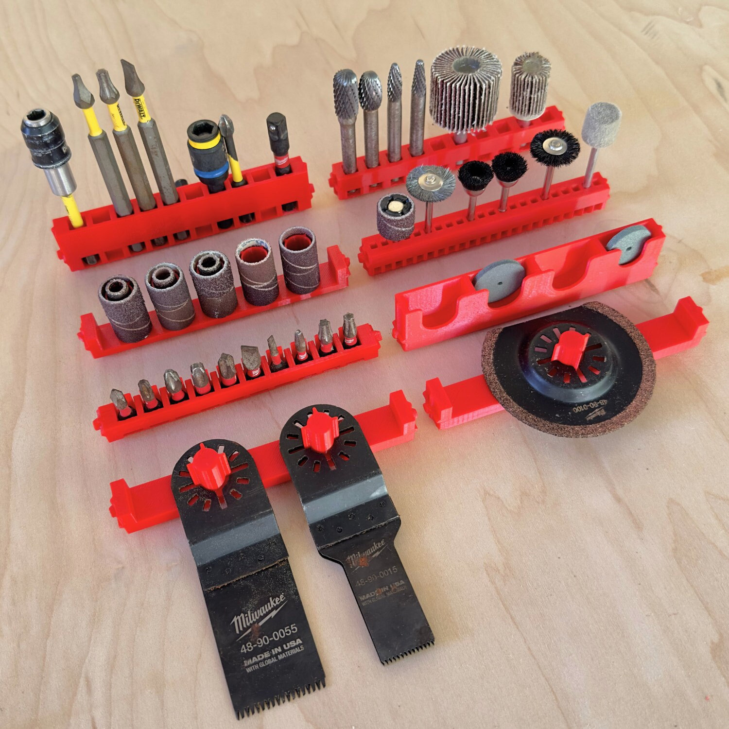 Drawer Bit Holders - Milwaukee PACKOUT