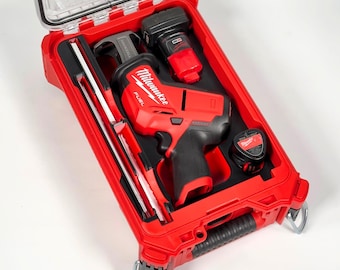 PACKOUT M12 FUEL Hackzall Reciprocating Saw Kit | Custom 3D Printed Tool Organizer | 2520-20