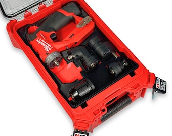 M12 Install Drill/Driver Insert for Milwaukee Packout | 2505-22 | Custom 3D Printed Tool Organizer