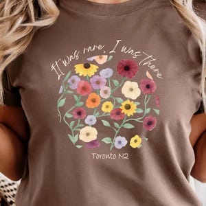 Personalized Piano Flowers TShirt, Eras Tour Tee, Taylor TShirt, Surprise Song TShirt, Eras Tour Shirt, Piano Flowers Tee, Comfort Colors