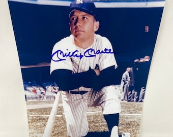 ミッキー・マントル＆ホワイティ・フォード 直筆サイン入り 額入り