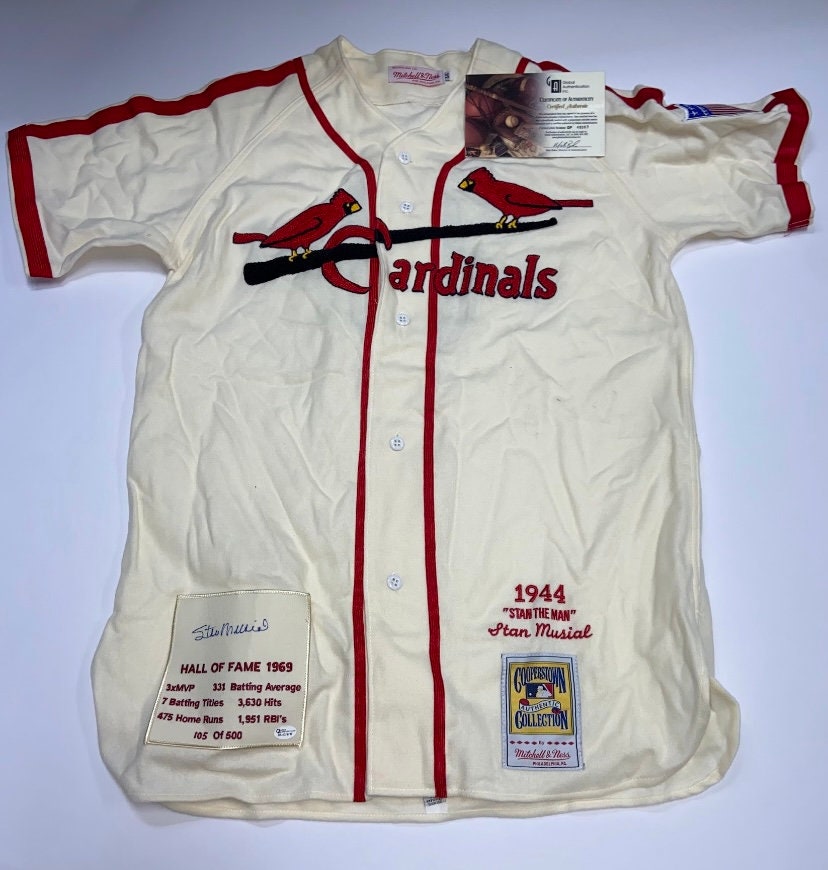 Stan Musial 1944 Authentic Jersey St. Louis Cardinals