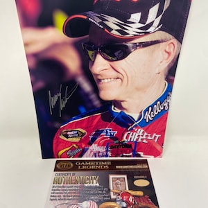 Mark Martin Autographed Photo