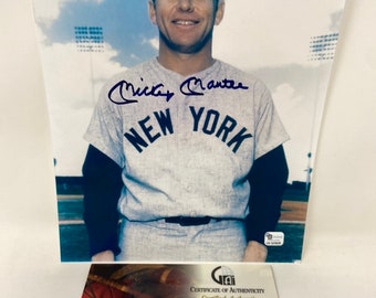 ミッキー・マントル＆ホワイティ・フォード 直筆サイン入り