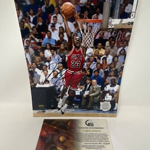 Michael Jordan Bulls Autographed Photo