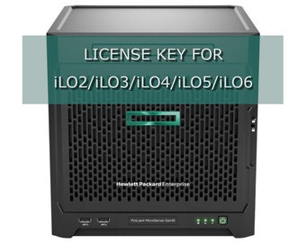 Durata del server con licenze avanzate HPE HP ILO/ilo 2, 3, 4, 5