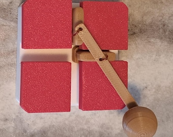 Spinning fidget toy or Do-Nothing machine (3D printed)