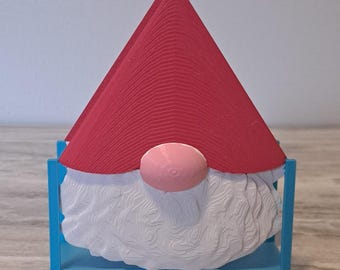Gnome Napkin Holder Fun and Colorful 3D printed  Great for Kitchens, Dining Rooms, and Picnics