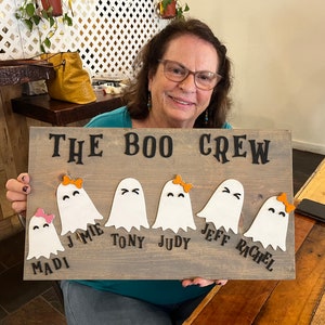 Customizable “The Boo Crew” DIY KIT - Halloween DIY Kit