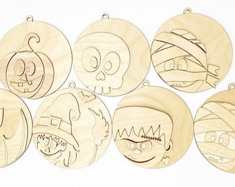 Halloween Character Wood DIY Kit