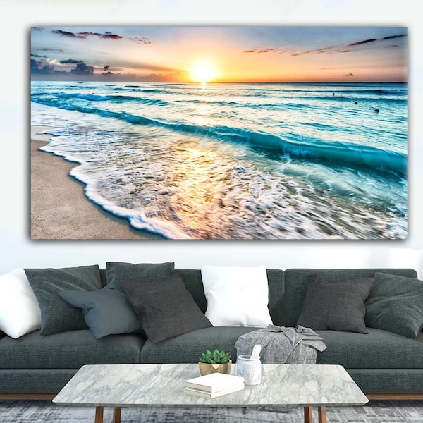 Ocean Canvas Print - Etsy