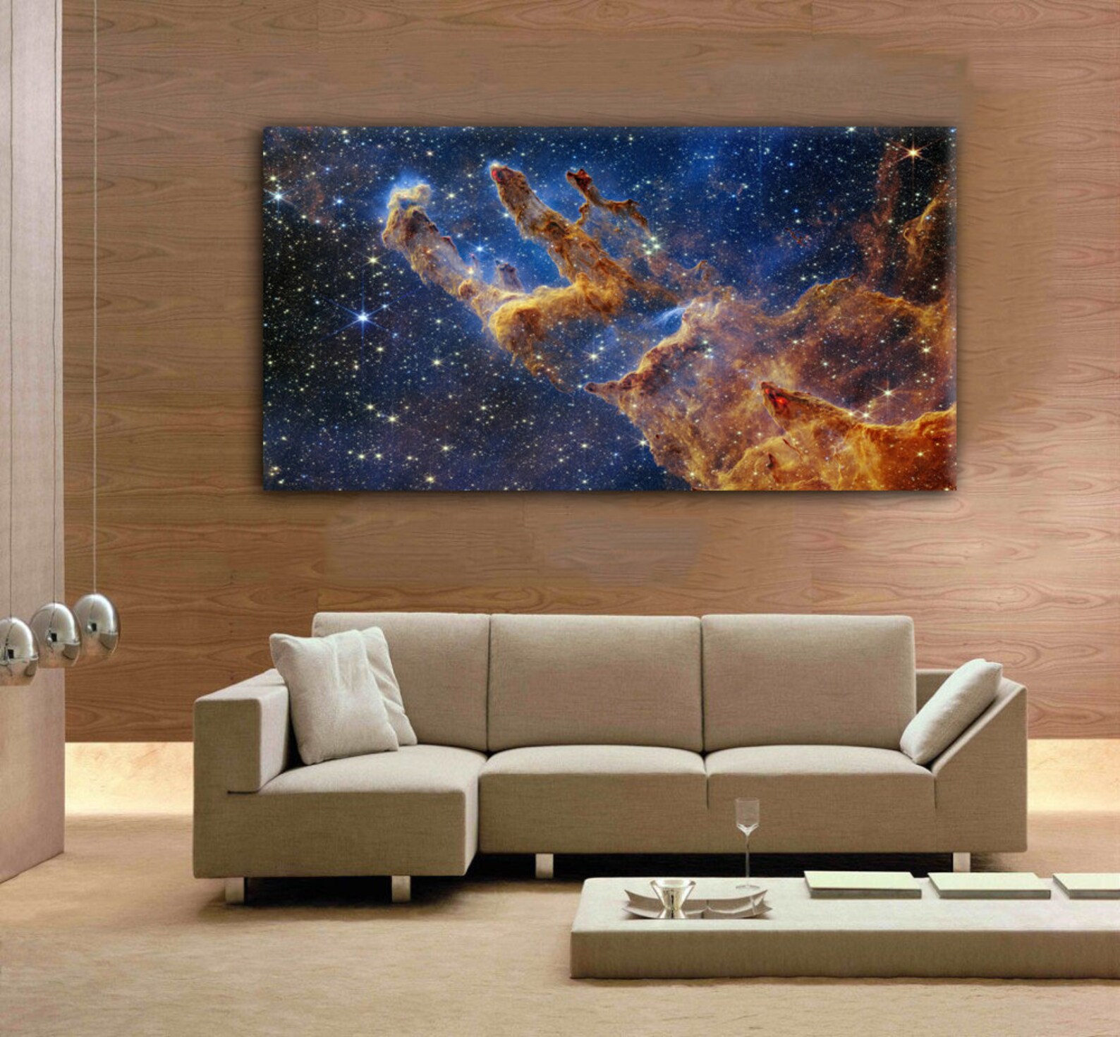 James b Pillars of Creation Canvas Print James b Space Etsy