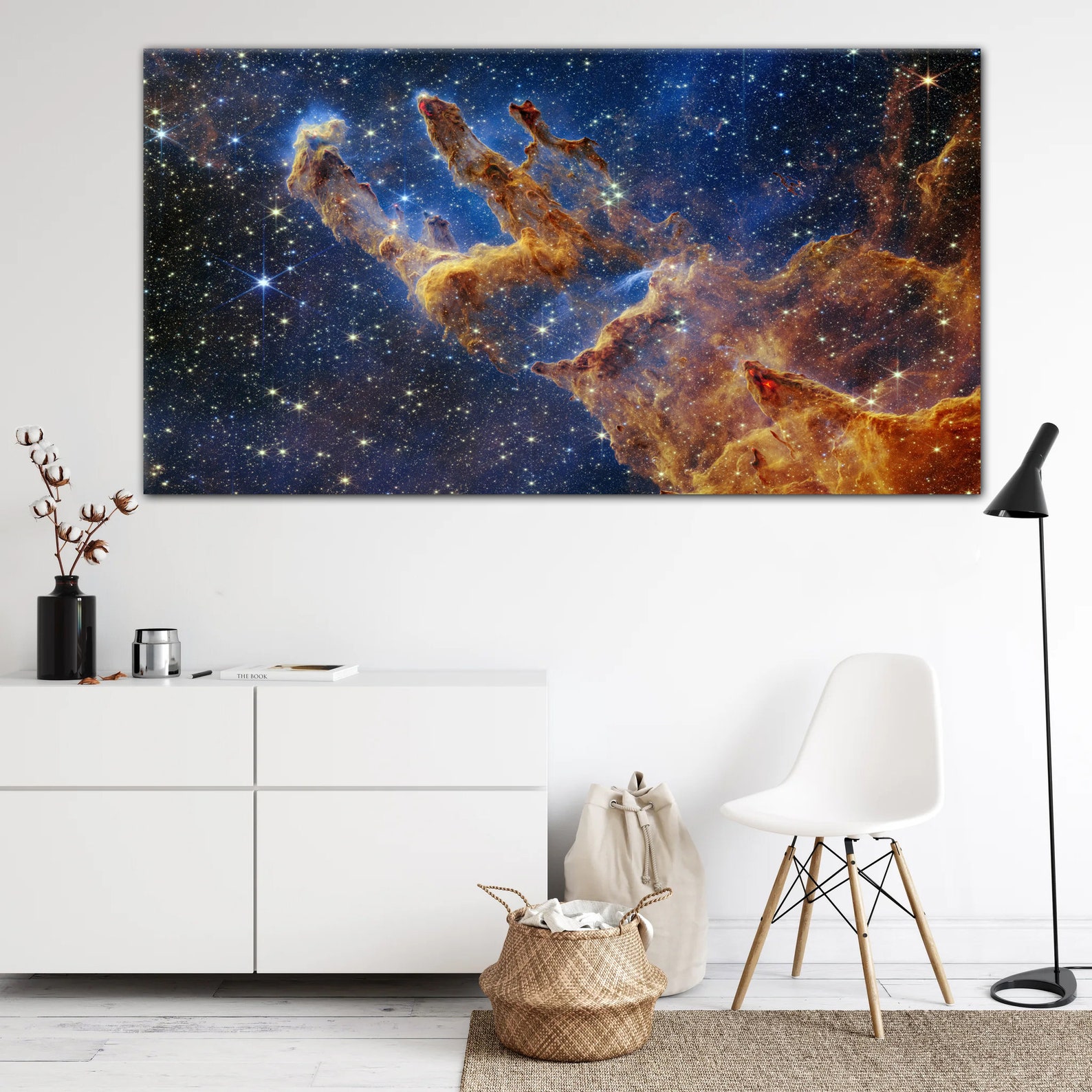 James b Pillars of Creation Canvas Print James b Space Etsy