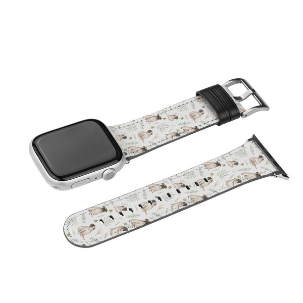 Paw Print Dog Apple Watch Band Etsy