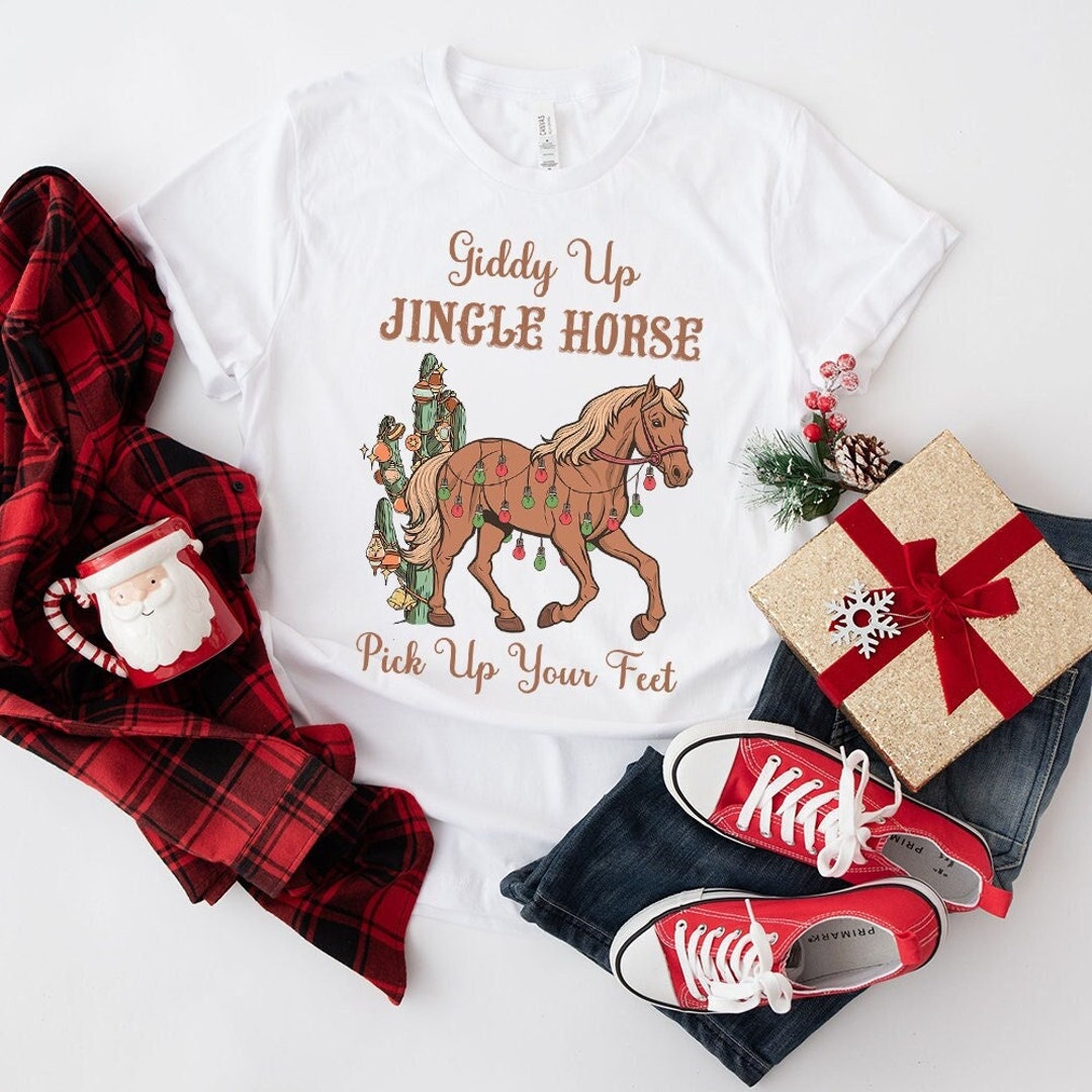 Giddy Up Jingle Horse Tee main image 0