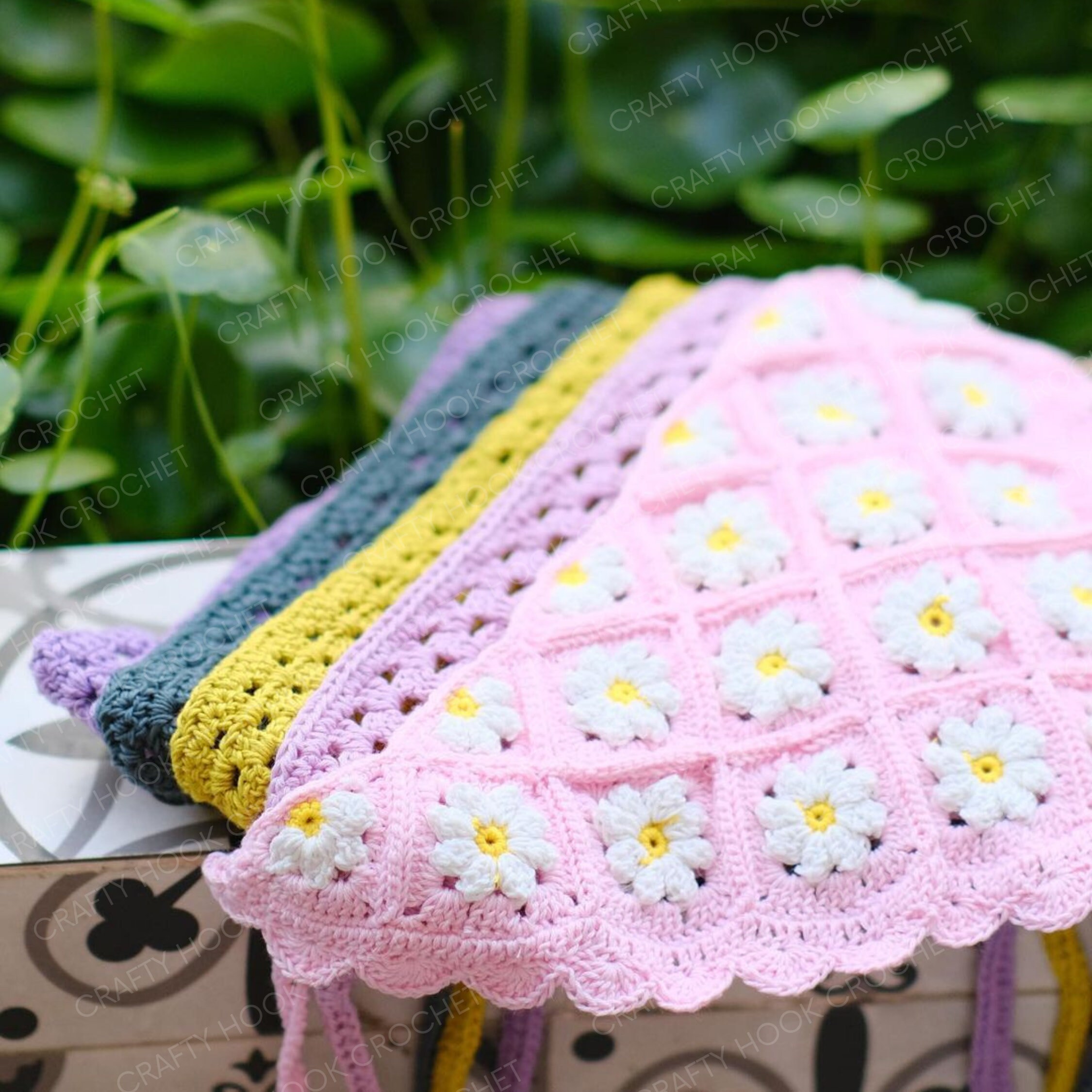 CROCHET PATTERN the Daisy Bandana Created Originally by Craftyhook PDF